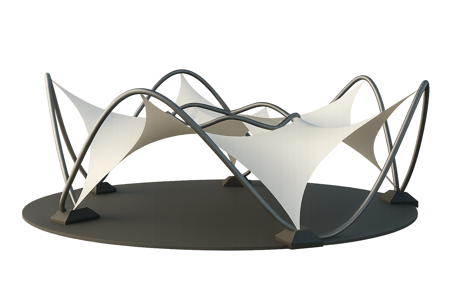 Tensile 3D render