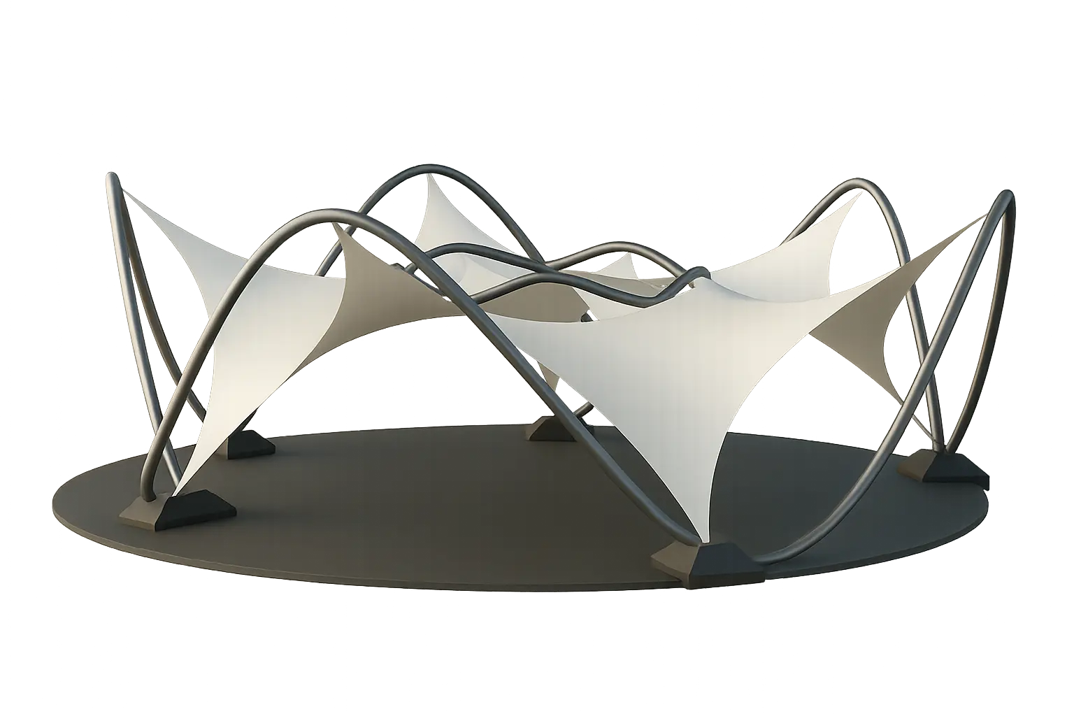 Tensile 3D render